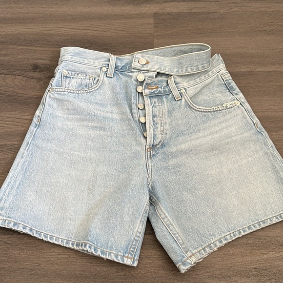 Agolde broken waistband short - Picture 2 of 5